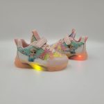 Adidasi Elsa fete cu luminite