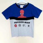 Tricou baieti, albastrugri, mărimea 128 cm