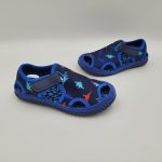 Sandale albastre din panza