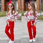 Compleu 3 piese Flower