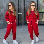 Compleu fete 2 piese, Positive Energy,  rosu