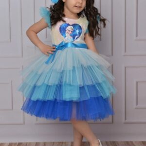 Rochie Frozen cu tull