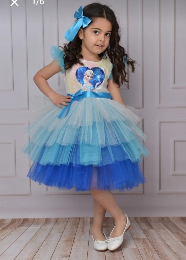 Rochie Frozen cu tull