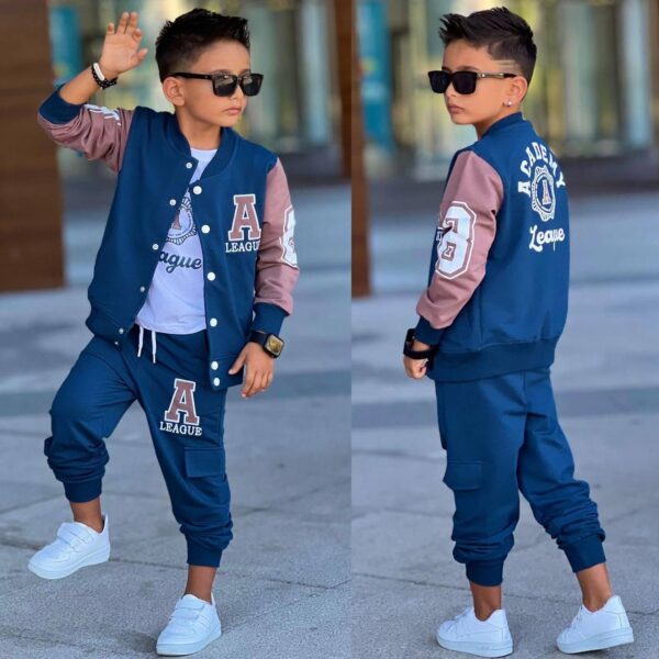 Trening 3 piese Academy League albastru